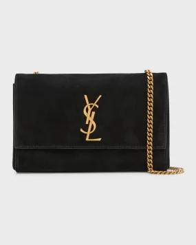 Kate Reversible Small YSL Crossbody Bag in Suede