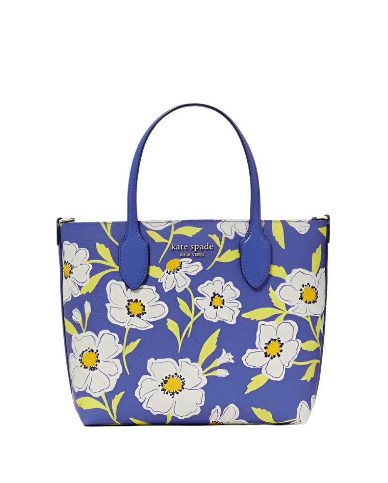 Kate Spade Bleecker Sunshine Floral Medium Crossbody Tote Handbag