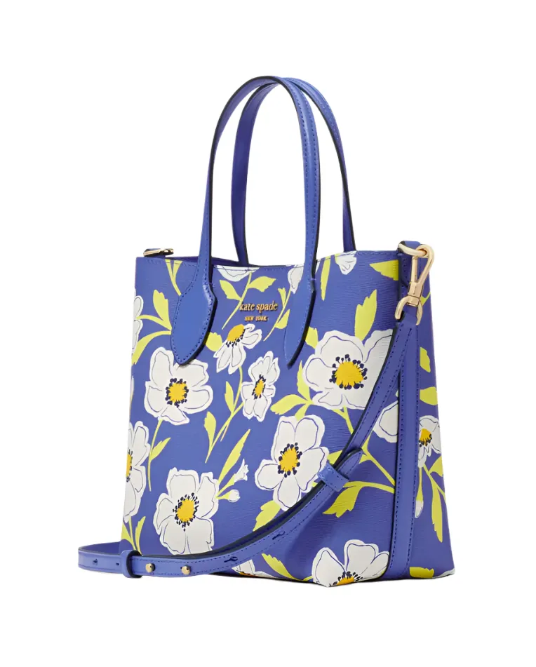 Kate Spade Bleecker Sunshine Floral Medium Crossbody Tote Handbag