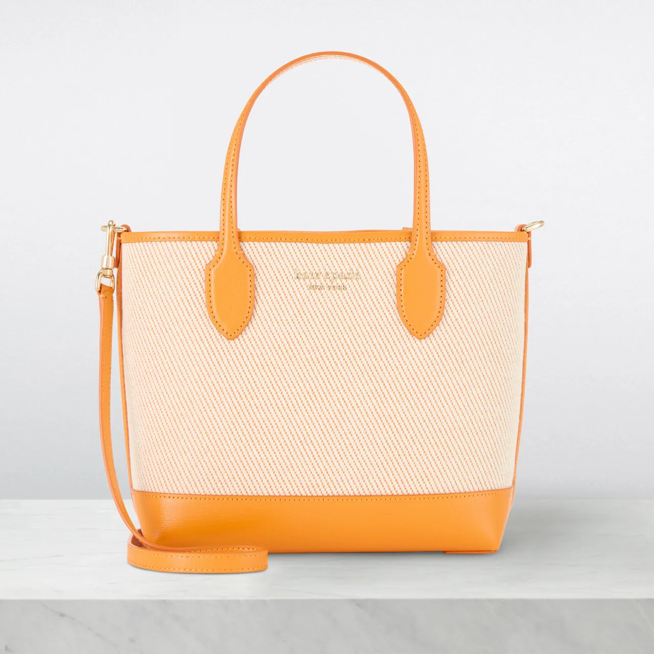 KATE SPADE NEW YORK Bleecker Canvas Crossbody Bag - Turmeric Root Multi