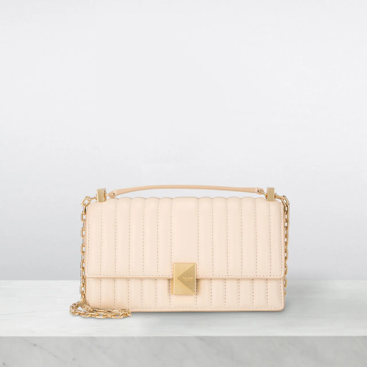 KATE SPADE NEW YORK Deco Chain Mini Crossbody Bag - Milk Glass