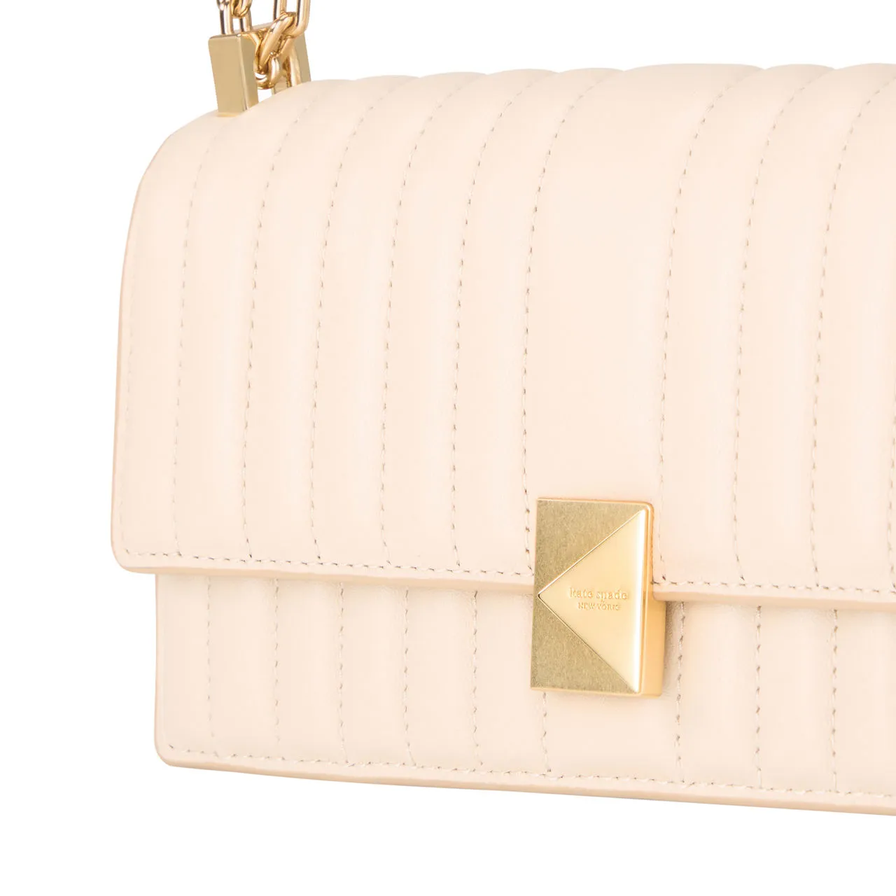 KATE SPADE NEW YORK Deco Chain Mini Crossbody Bag - Milk Glass