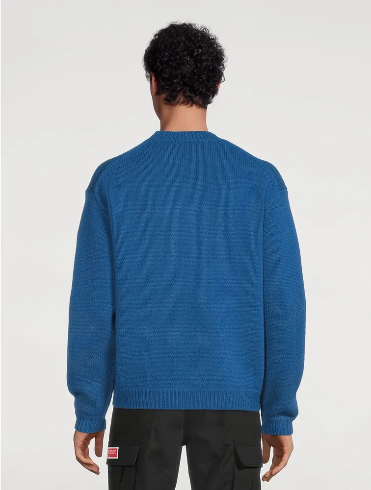 KENZO Elephant Wool-Blend Sweater