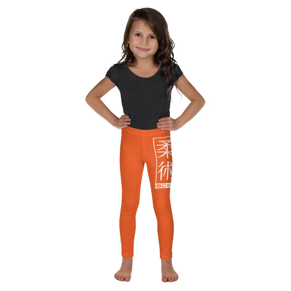 Kids' Girls Yoga Pants Workout Leggings Jiu-Jitsu 012 - Flamingo