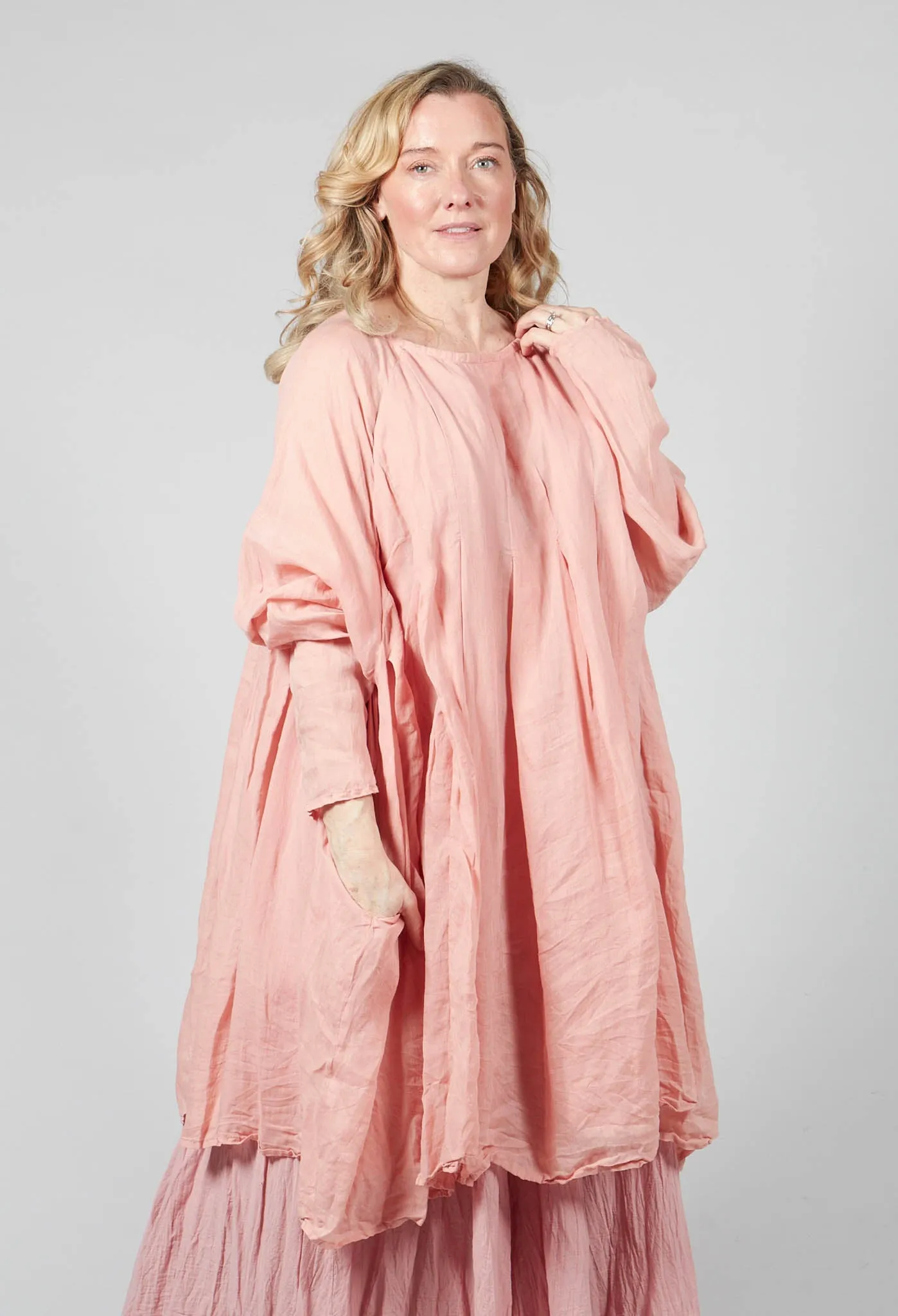 Kunsteh Tunic in Lotus Pink