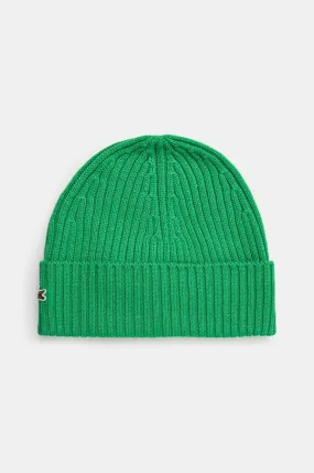 Lacoste wool beanie green color RB0001