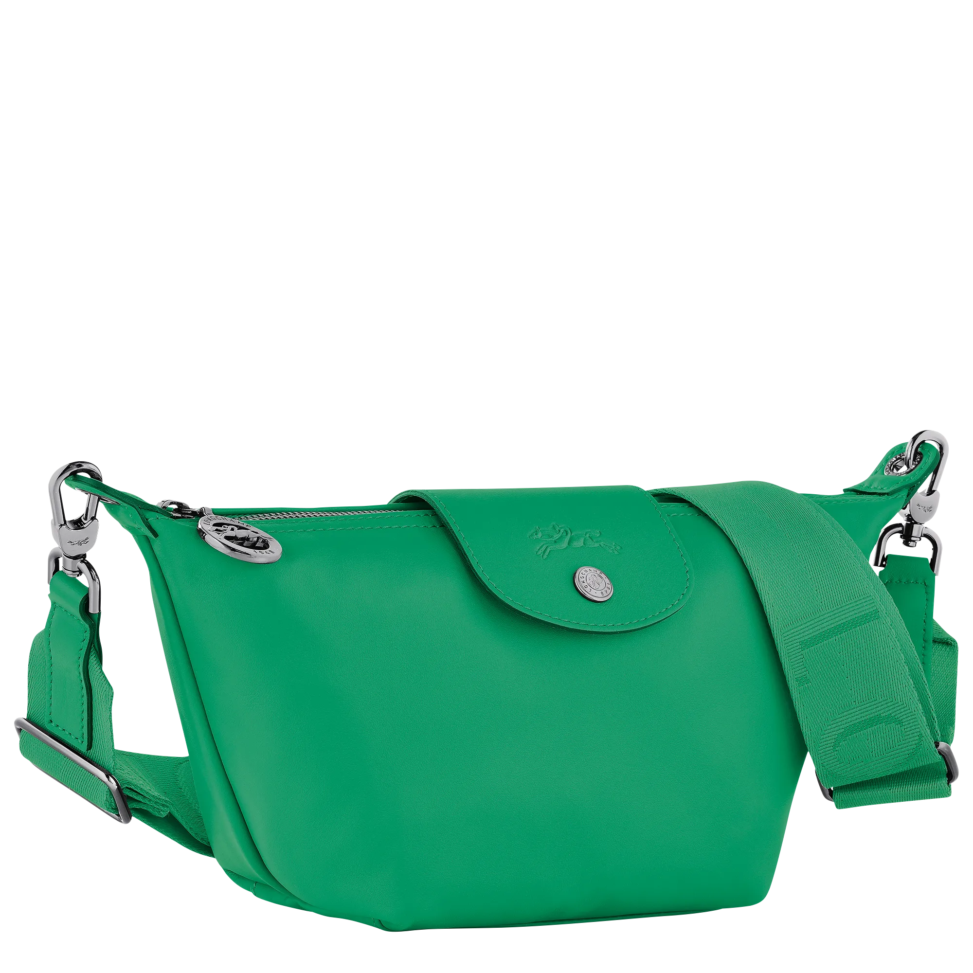 Le Pliage XTRA XS Crossbody bag Green - Leather