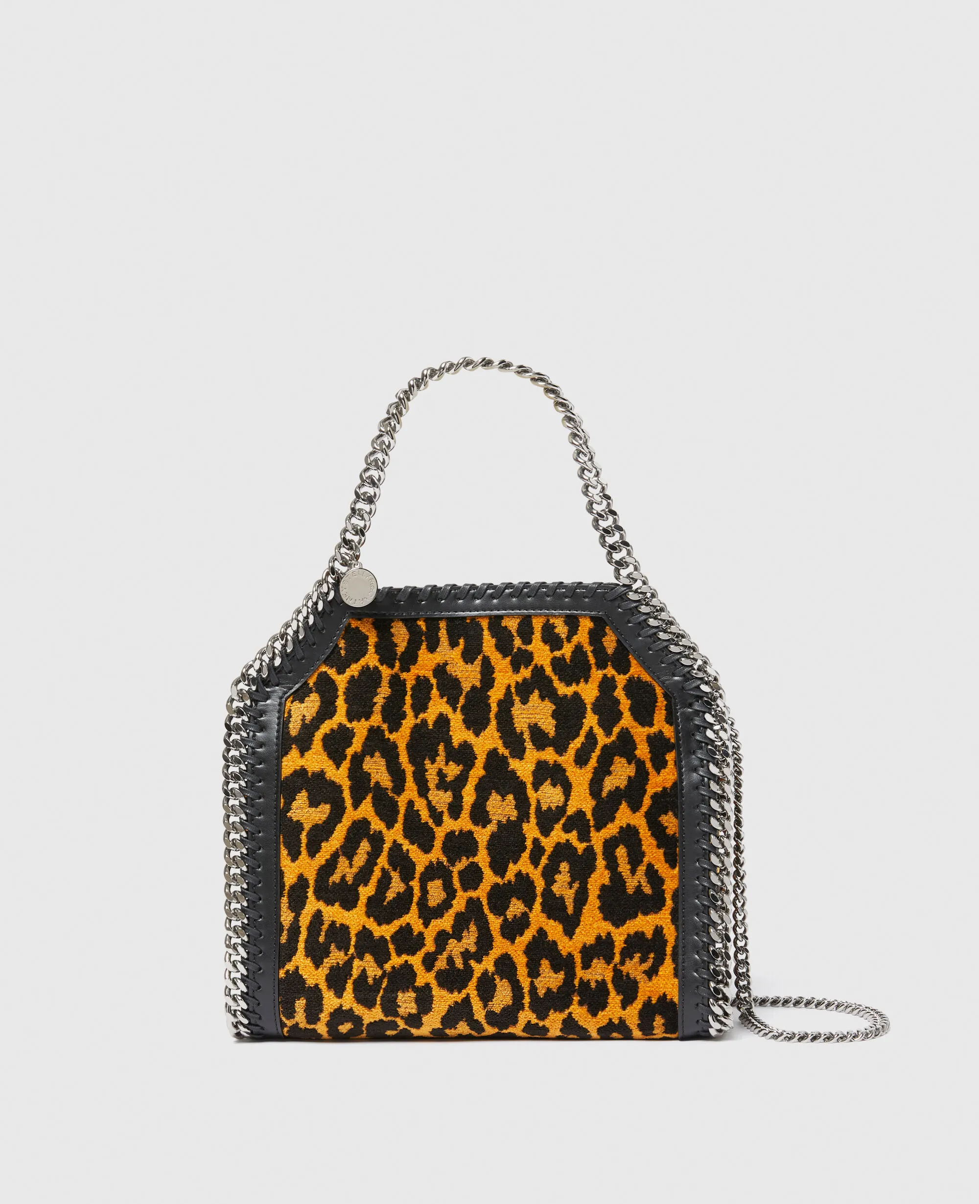 Leopard Falabella Mini Tote Bag