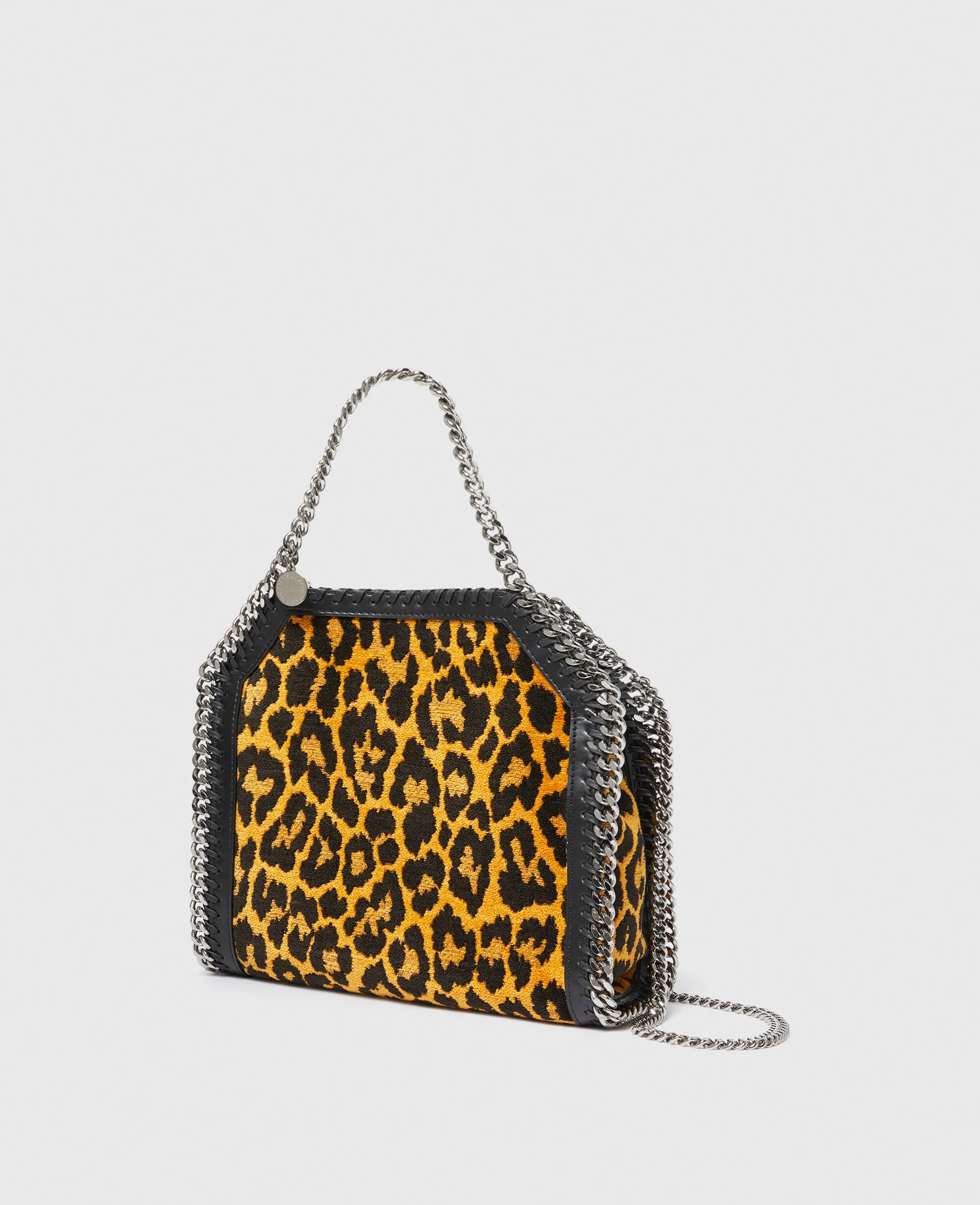 Leopard Falabella Mini Tote Bag