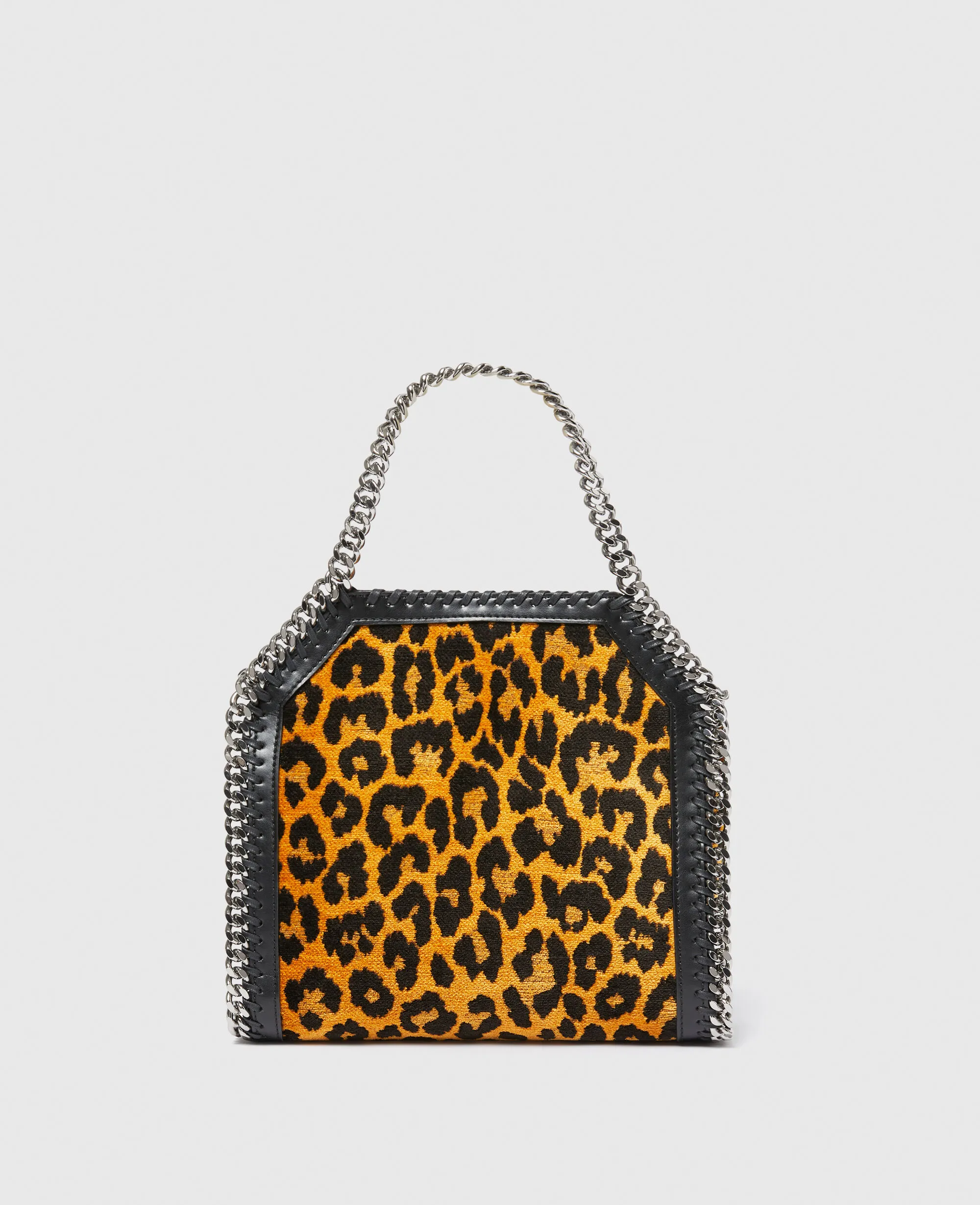 Leopard Falabella Mini Tote Bag