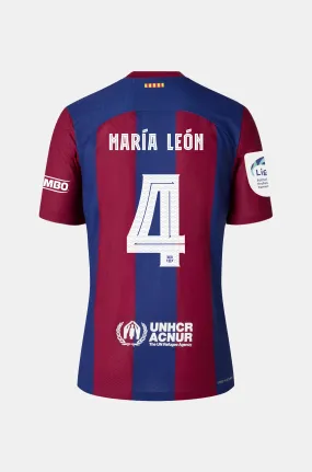 Limited Edition Karol G FC Barcelona women's home shirt 23/24 Player's Edition - MARA LEN