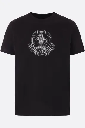 logo printed cotton t-shirt