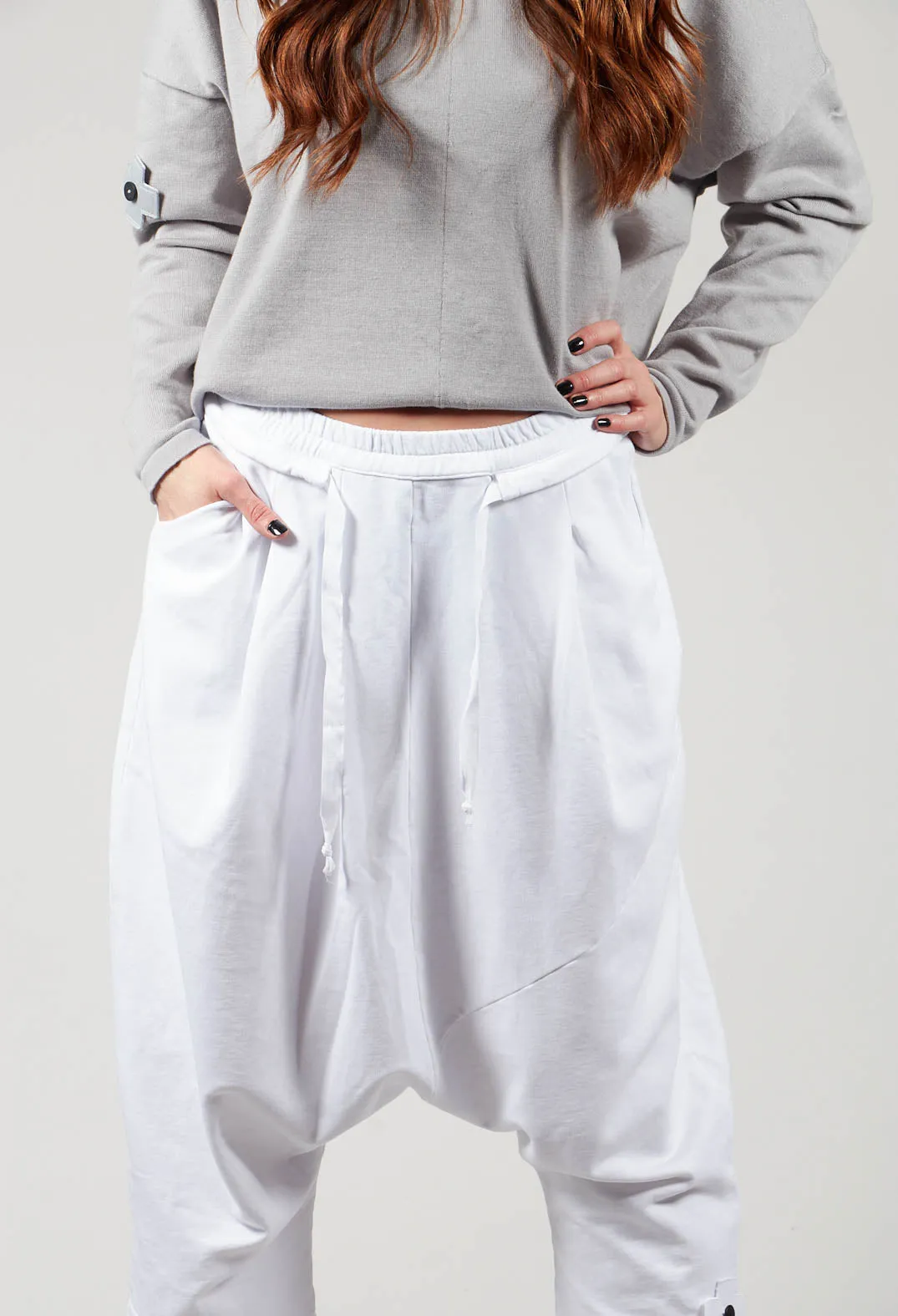 Luxe Pant Joggers in White