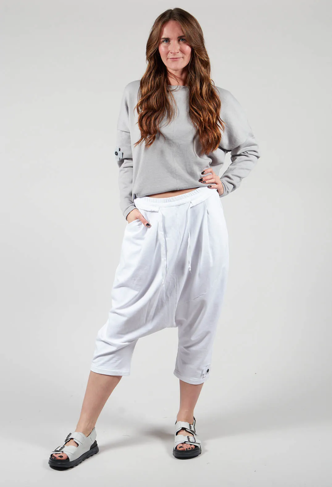 Luxe Pant Joggers in White