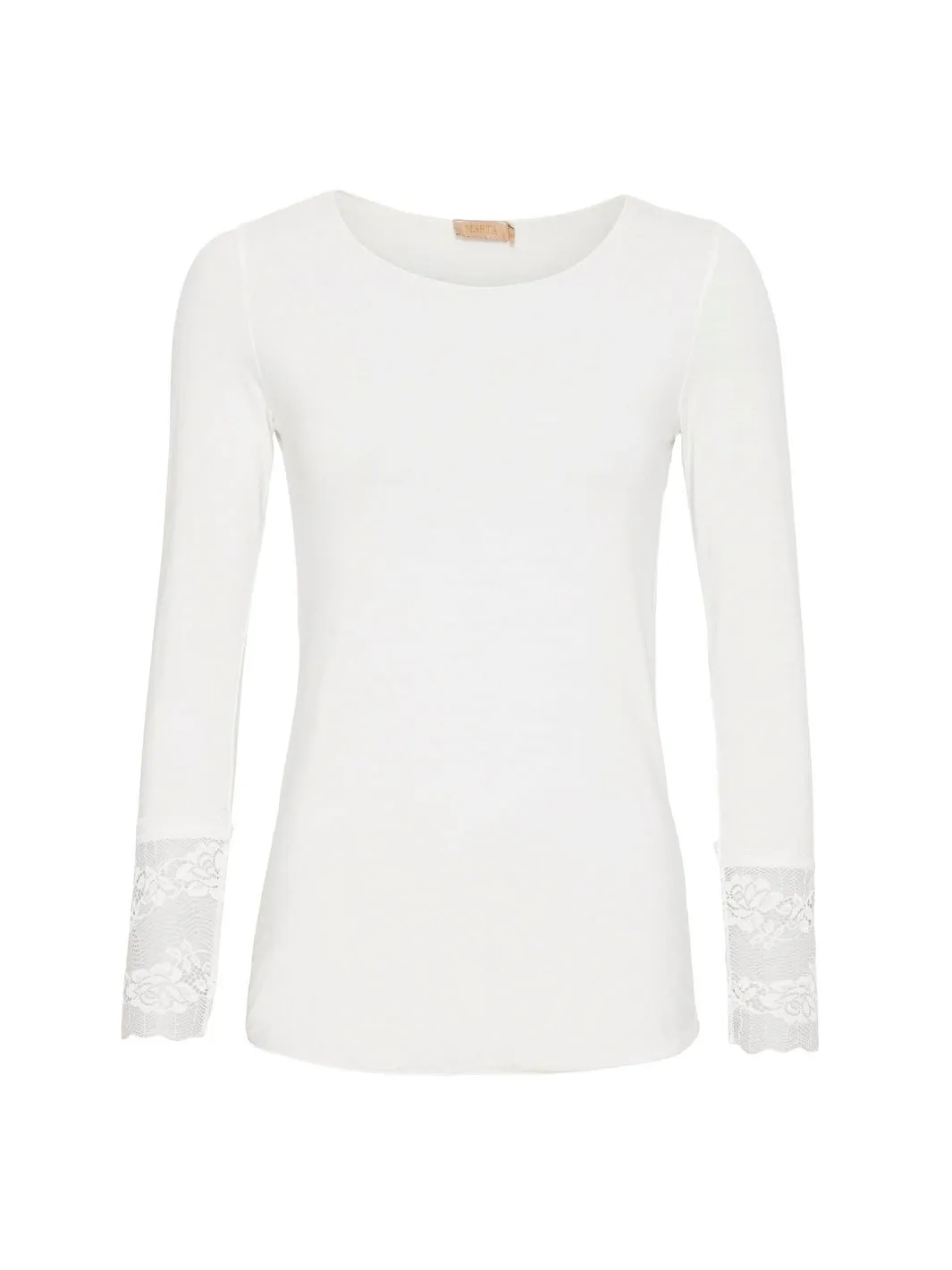 Marta du Chateau lace t-shirt white