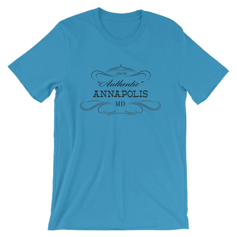 Maryland - Annapolis MD - Short-Sleeve Unisex T-Shirt - Authentic