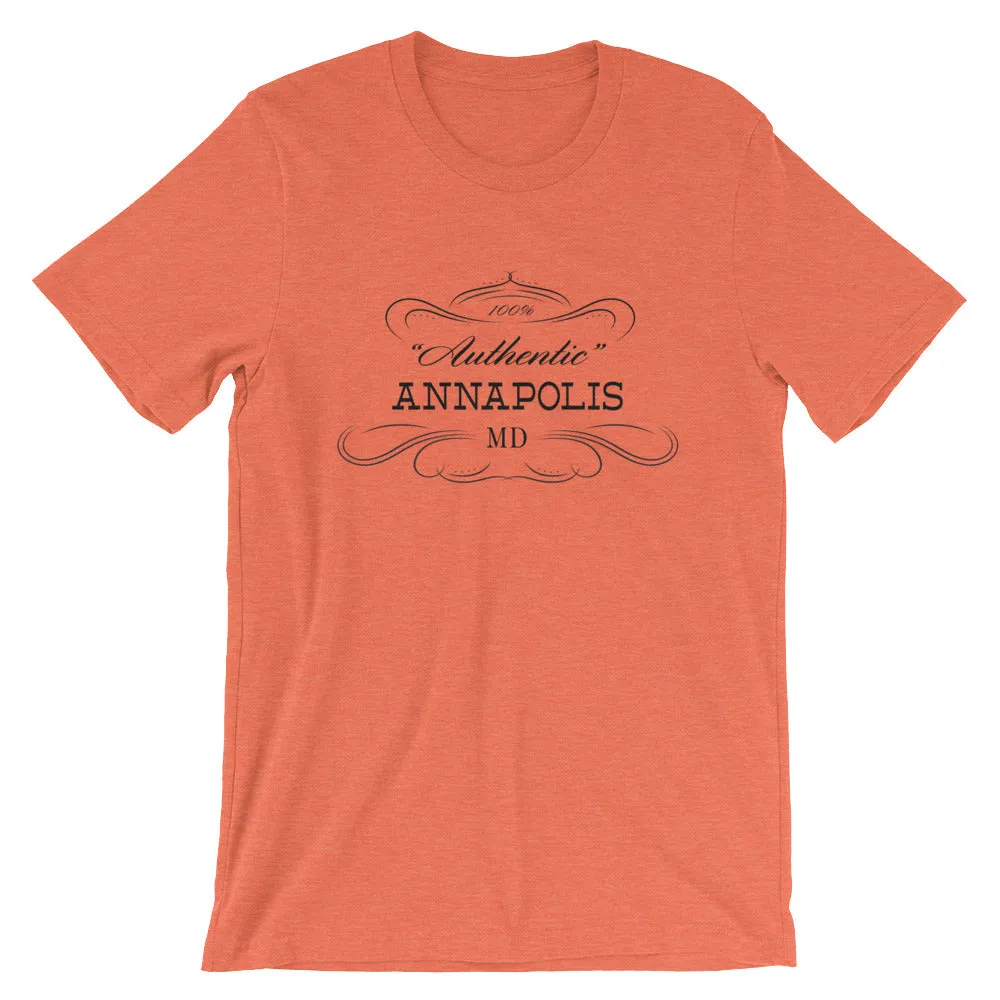 Maryland - Annapolis MD - Short-Sleeve Unisex T-Shirt - Authentic