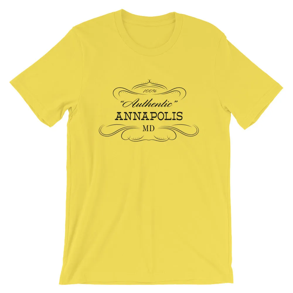 Maryland - Annapolis MD - Short-Sleeve Unisex T-Shirt - Authentic