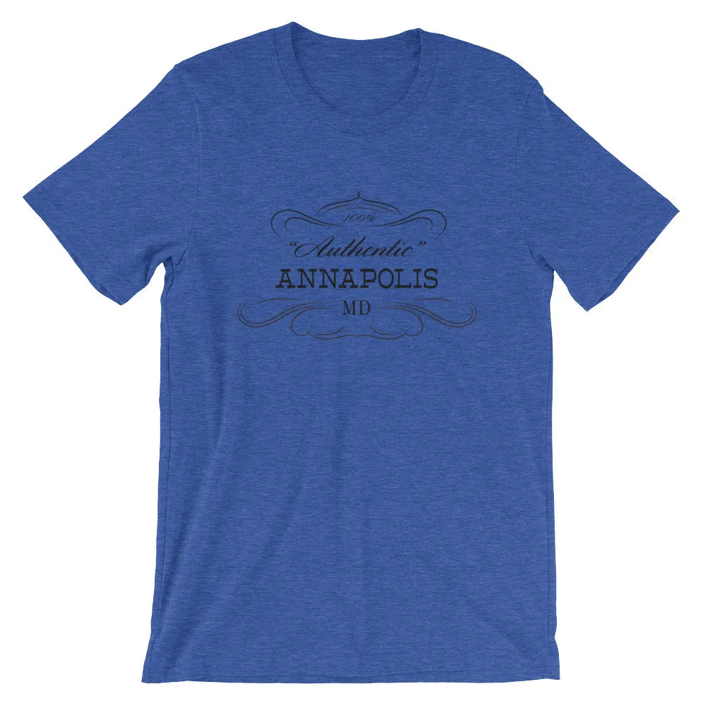 Maryland - Annapolis MD - Short-Sleeve Unisex T-Shirt - Authentic