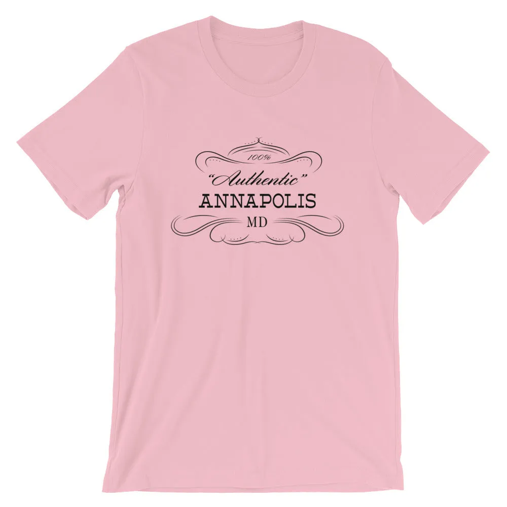 Maryland - Annapolis MD - Short-Sleeve Unisex T-Shirt - Authentic