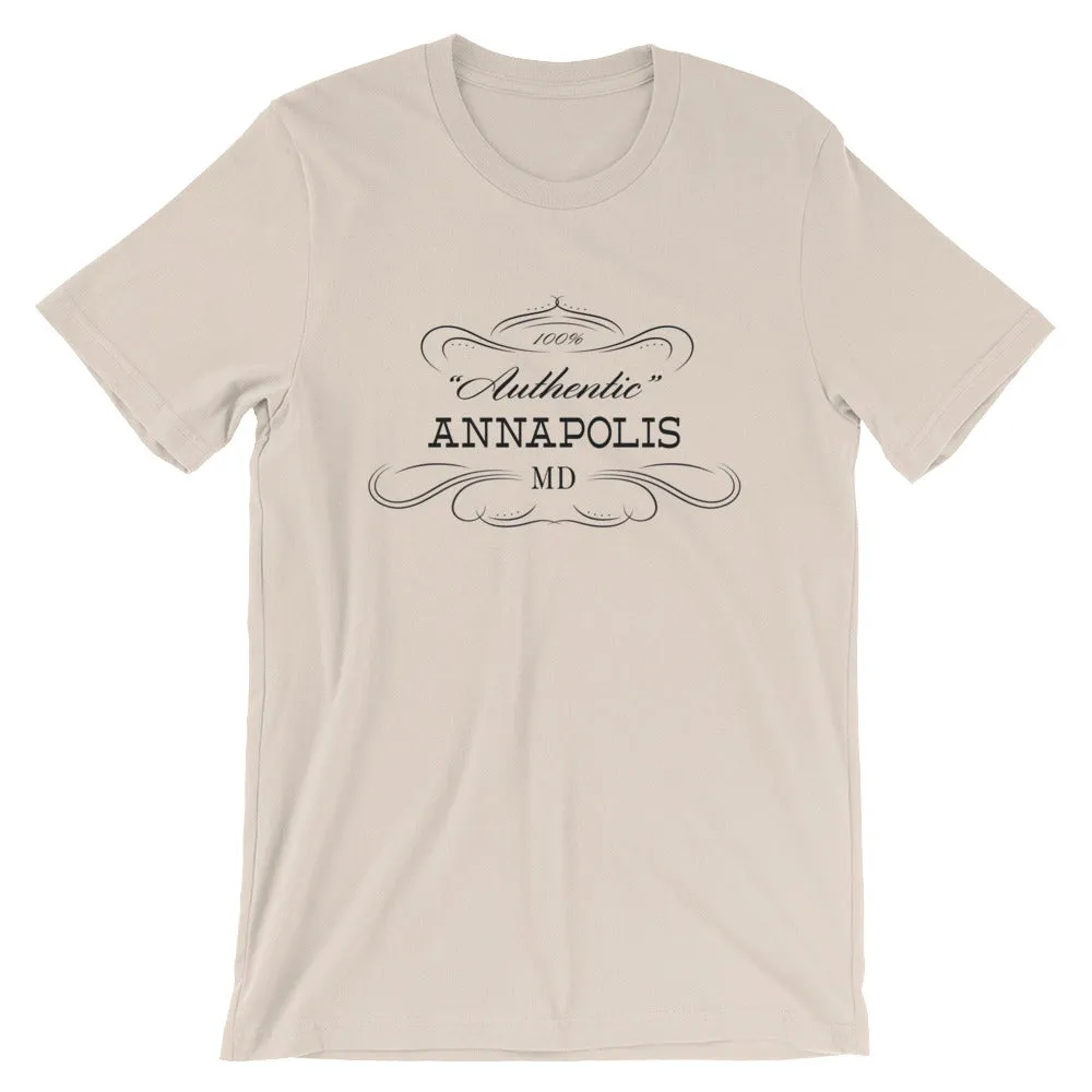 Maryland - Annapolis MD - Short-Sleeve Unisex T-Shirt - Authentic