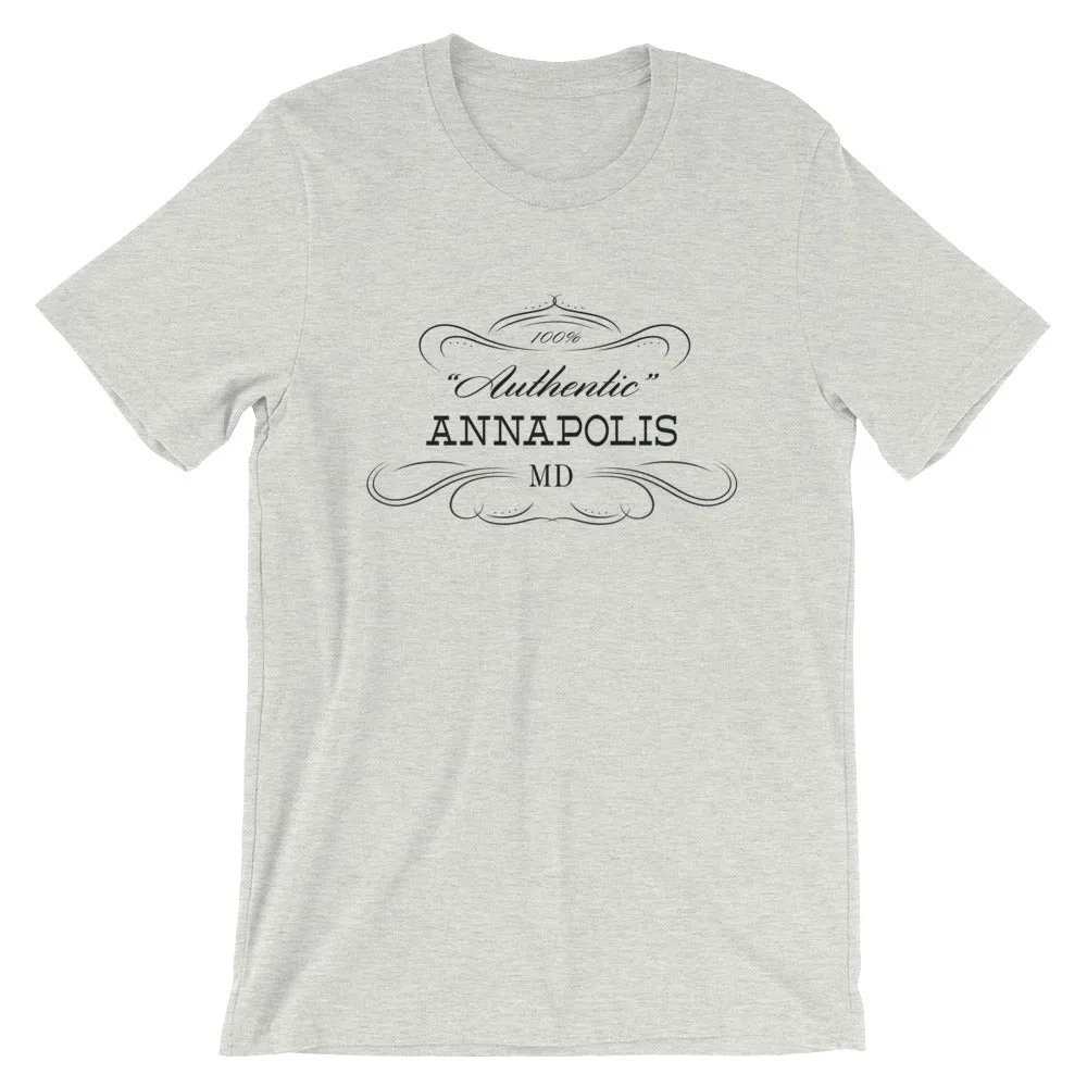 Maryland - Annapolis MD - Short-Sleeve Unisex T-Shirt - Authentic