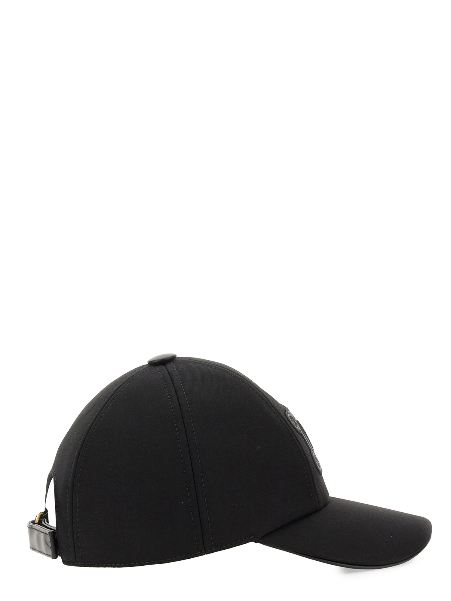 MAX MARA    COTTON HAT WITH LOGO