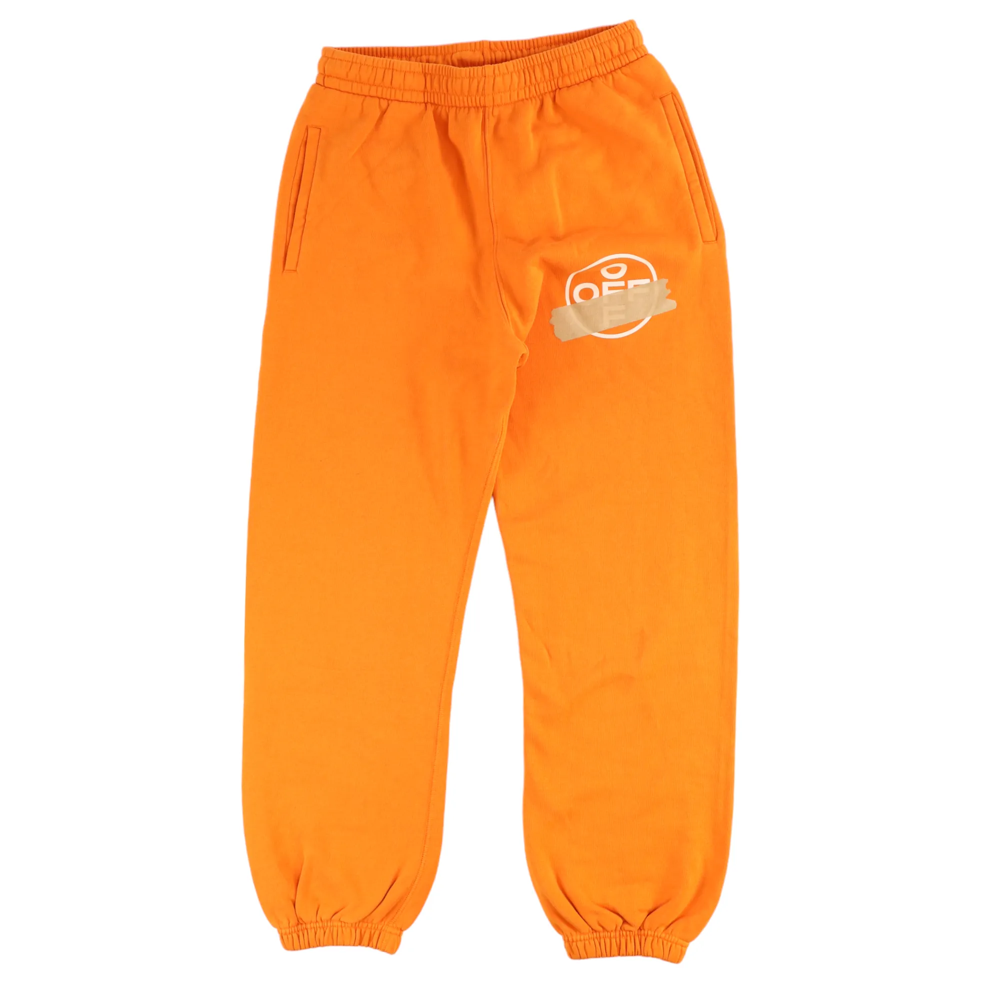 Men's Arrows Logo Joggers Orange Size M