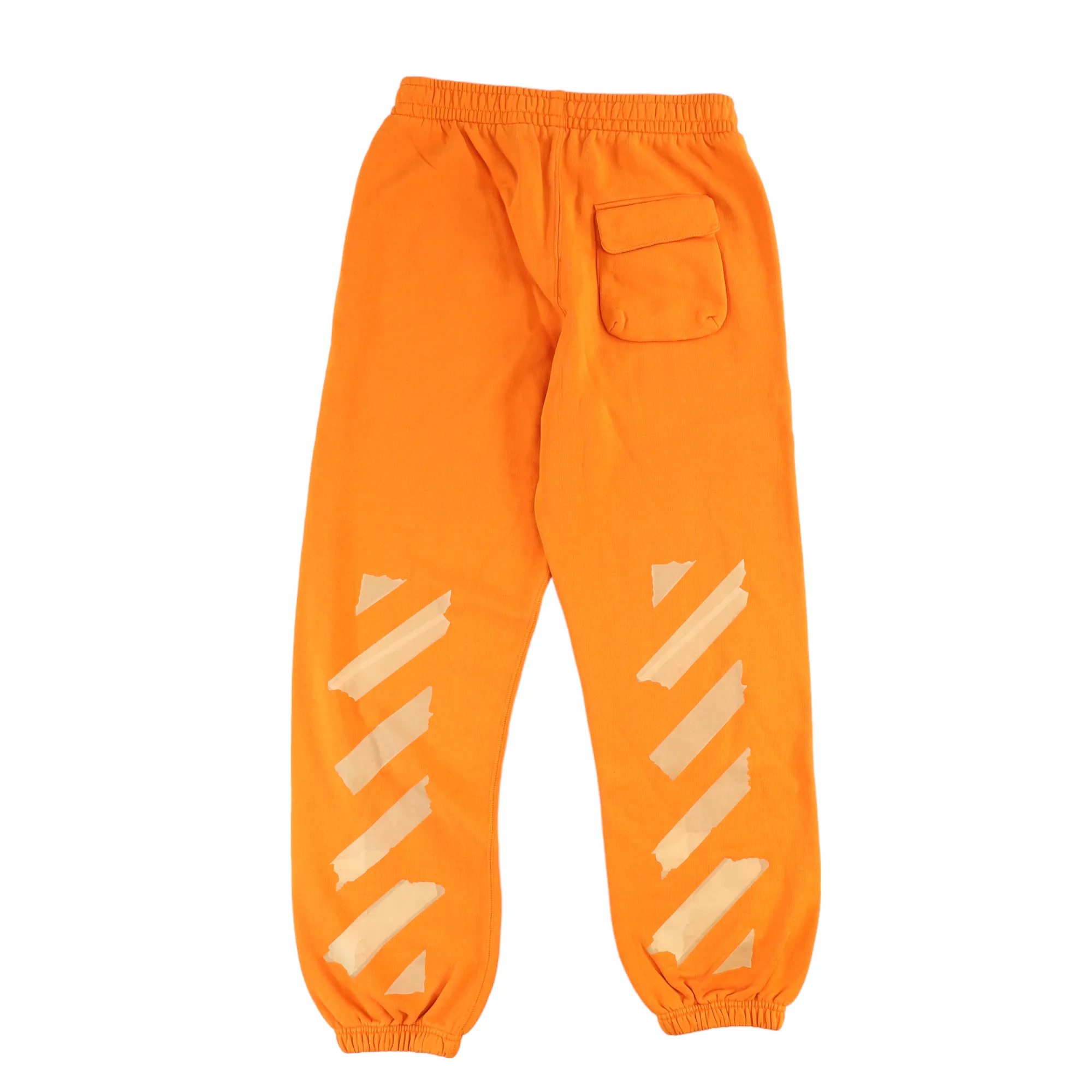 Men's Arrows Logo Joggers Orange Size M