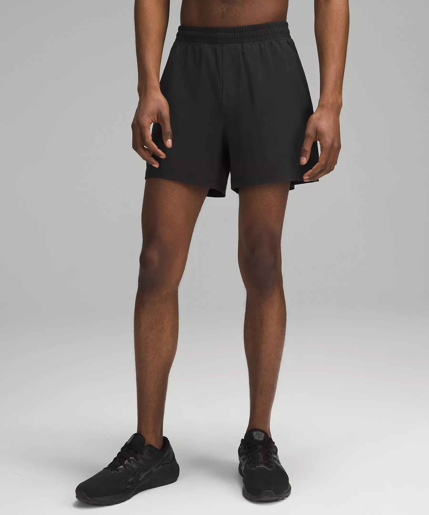 MEN'S PACE BREAKER 5 LINED SHORT - BLK BLACK