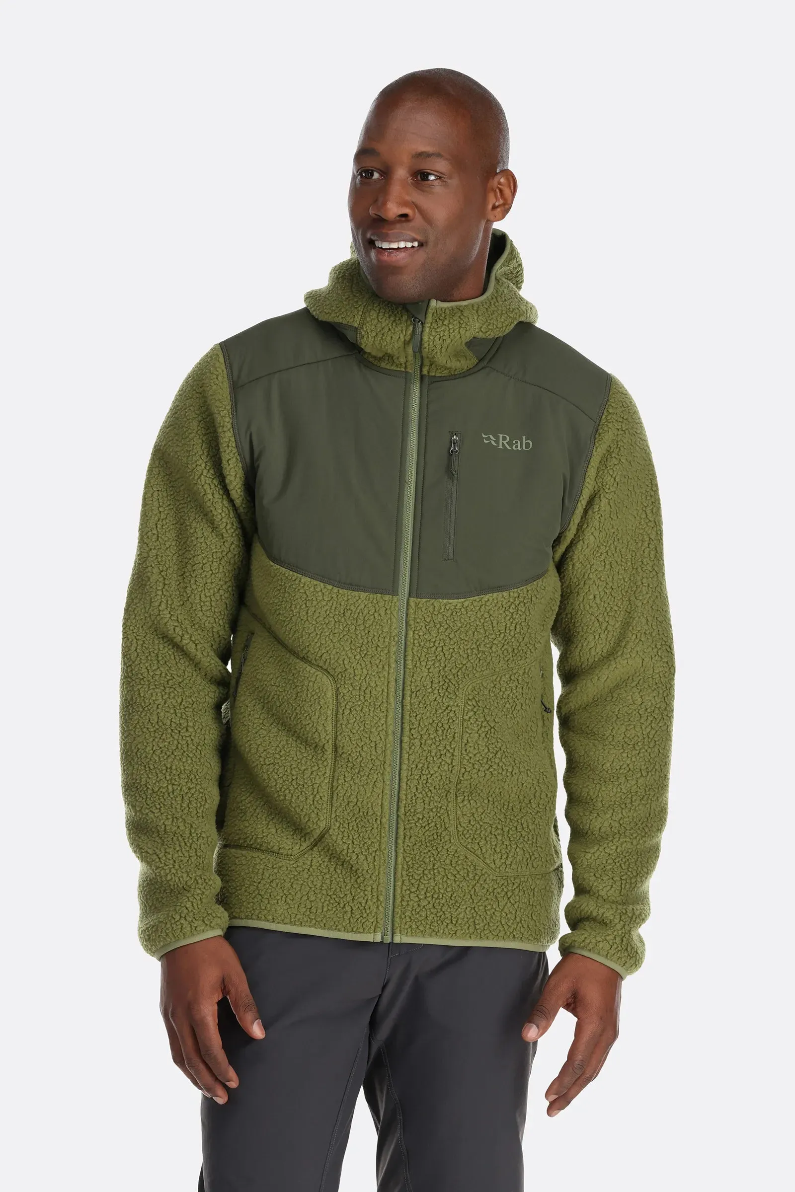 Men's Rab Outpost Hoody - Hooded Men's Polartec Fleece From Rab