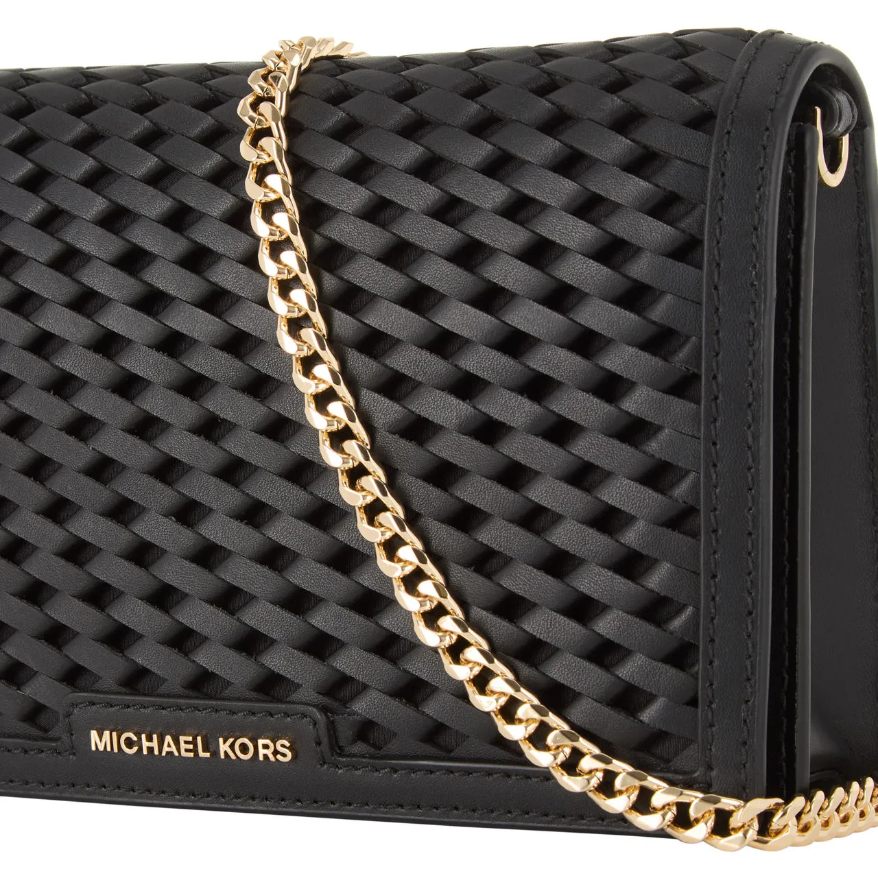 MICHAEL KORS Jet Set Camera Crossbody Bag - Black