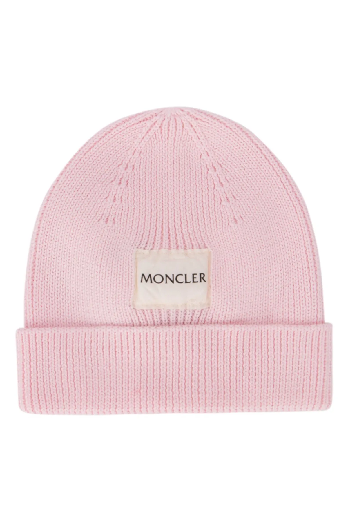 Moncler Enfant Logo Patch Beanie