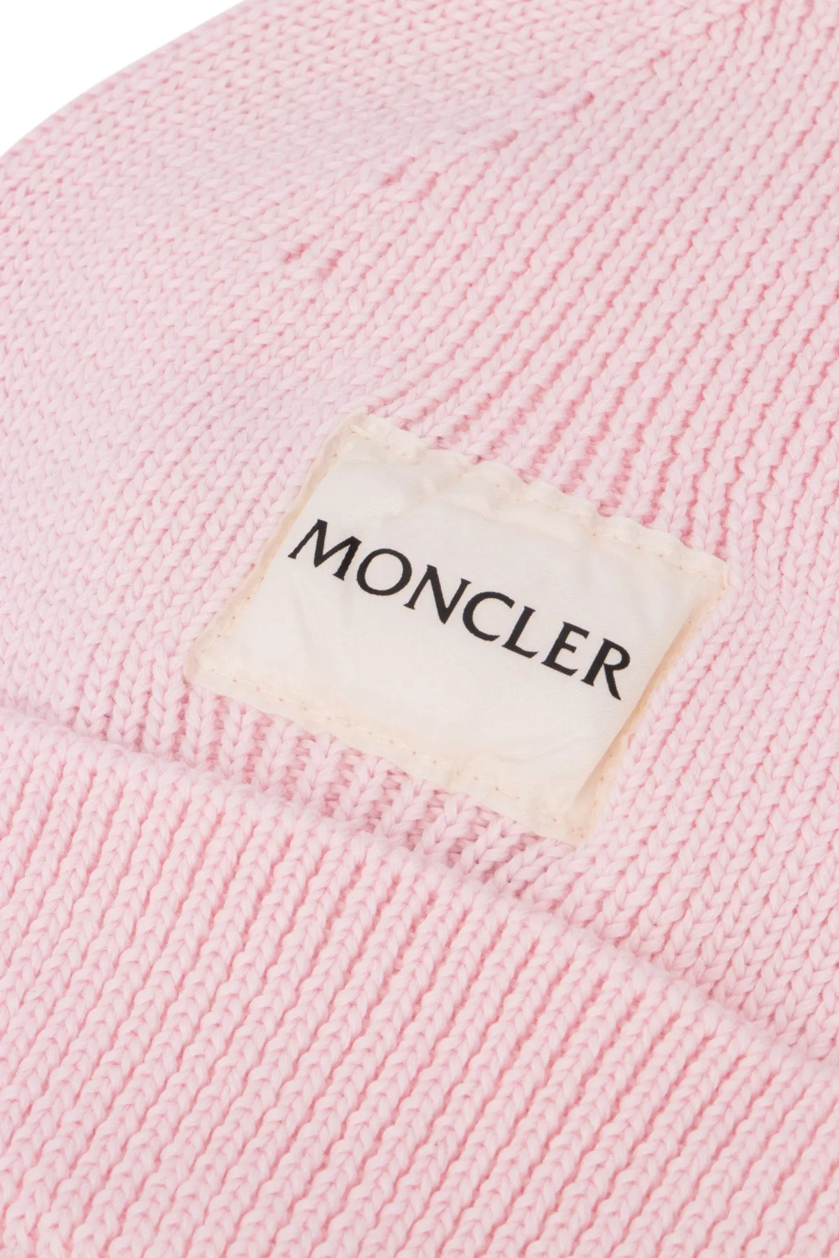 Moncler Enfant Logo Patch Beanie