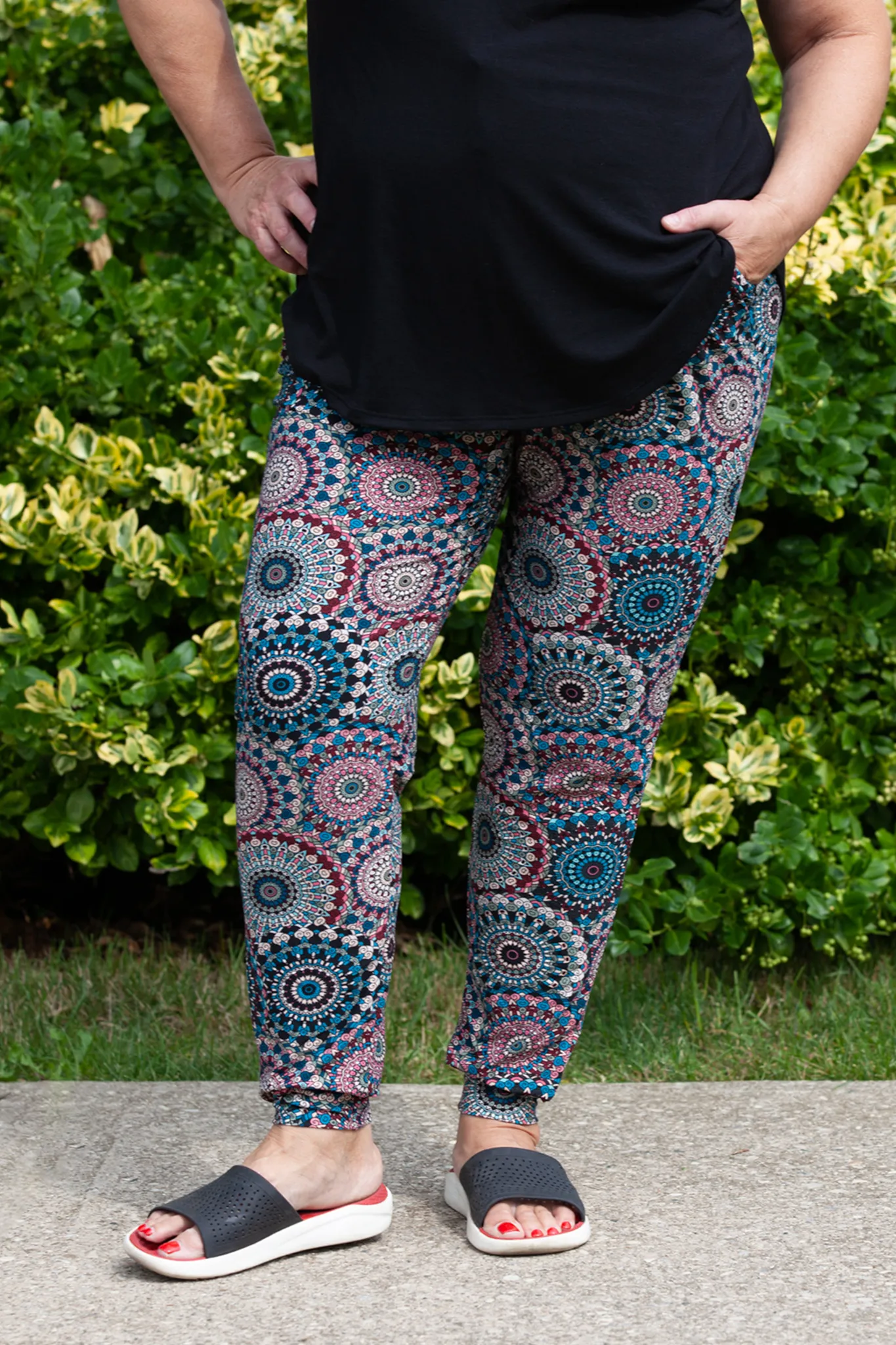 Mystic Mandalas Joggers Plus