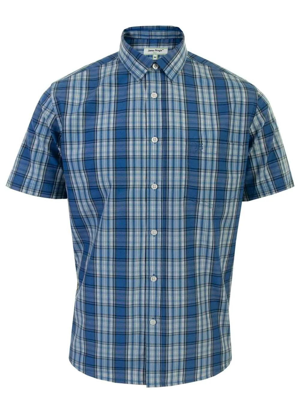 Navy Check Shirt