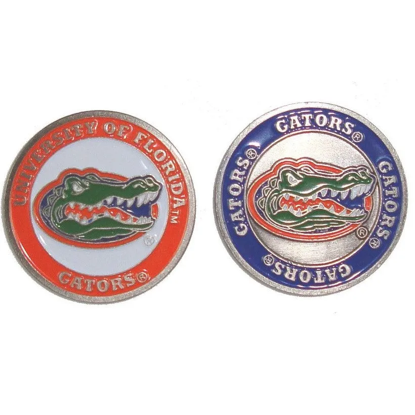 NCAA Double Sided Collegiate Golf Ball Marker Coins