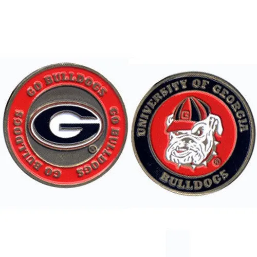 NCAA Double Sided Collegiate Golf Ball Marker Coins