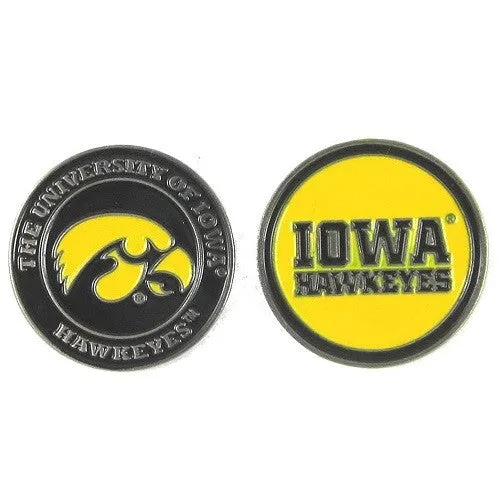 NCAA Double Sided Collegiate Golf Ball Marker Coins