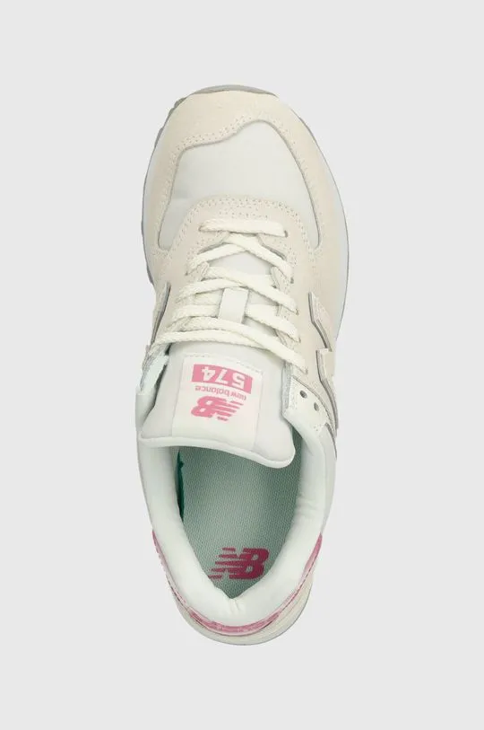 New Balance sneakers 574 beige color WL5742BA