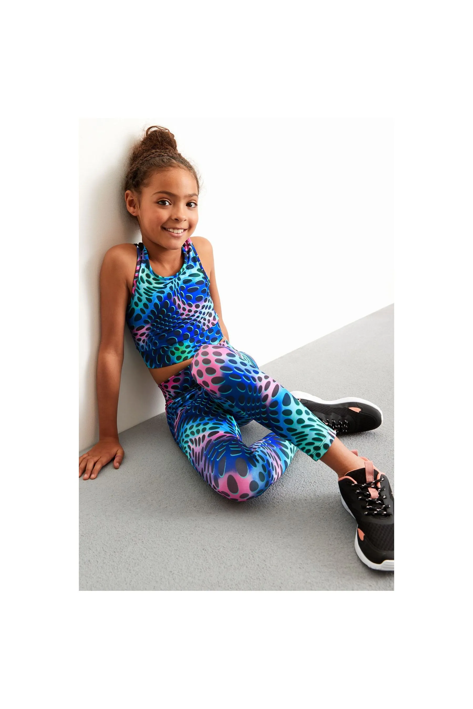 NEXT Sports Leggings Blue Girl Leggings