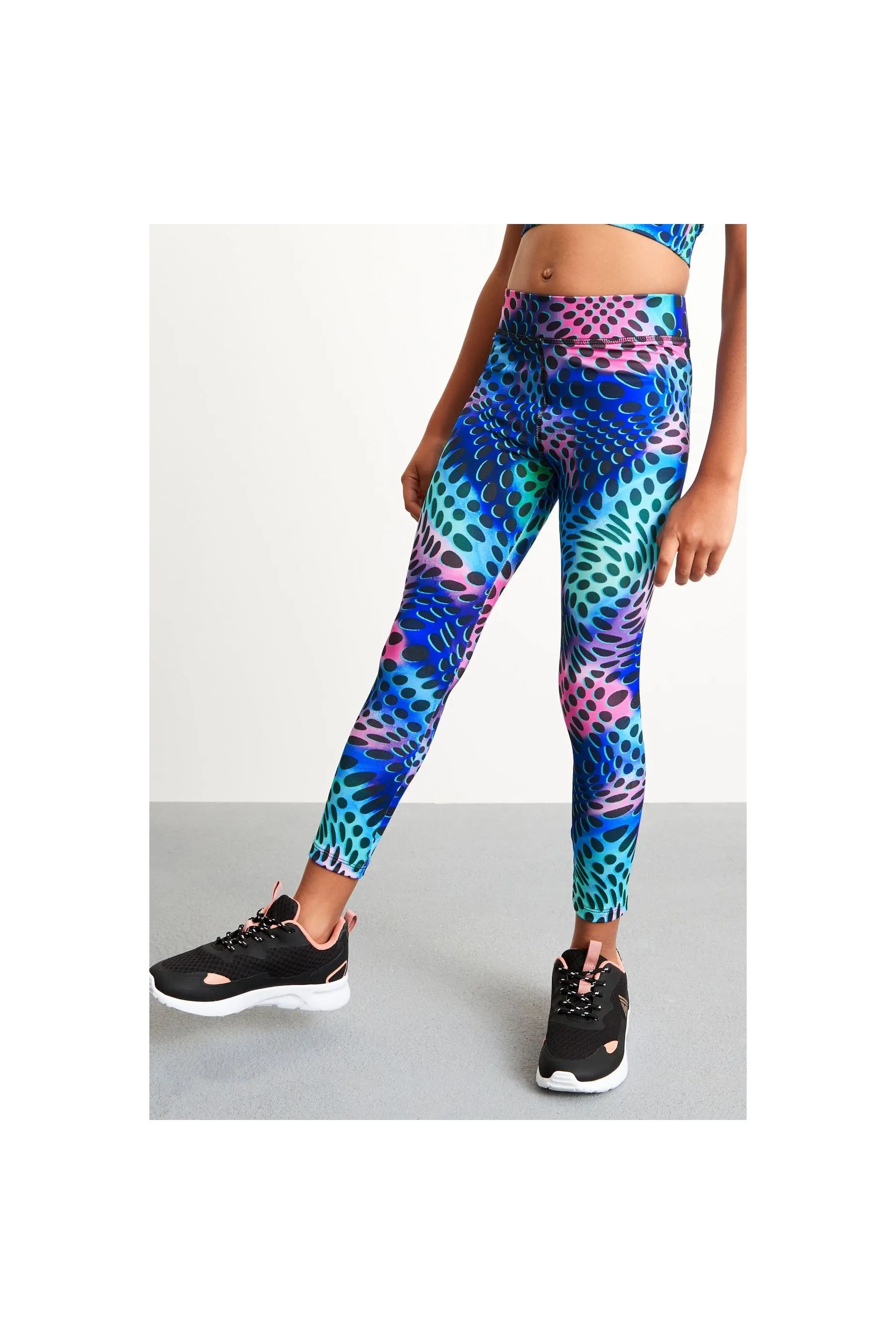 NEXT Sports Leggings Blue Girl Leggings