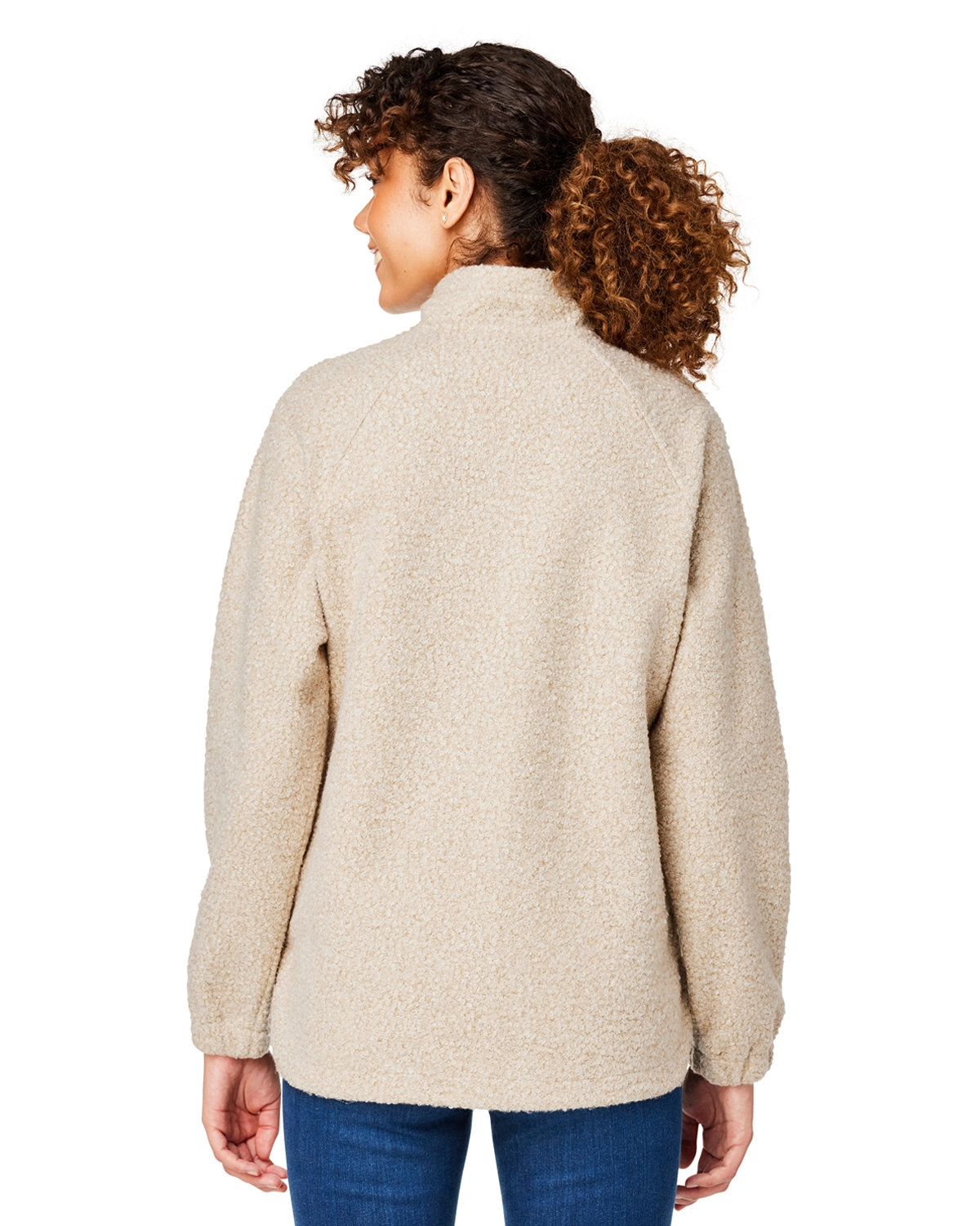 North End NE713W Ladies' Aura Sweater Fleece Quarter-Zip SKU: NE713W