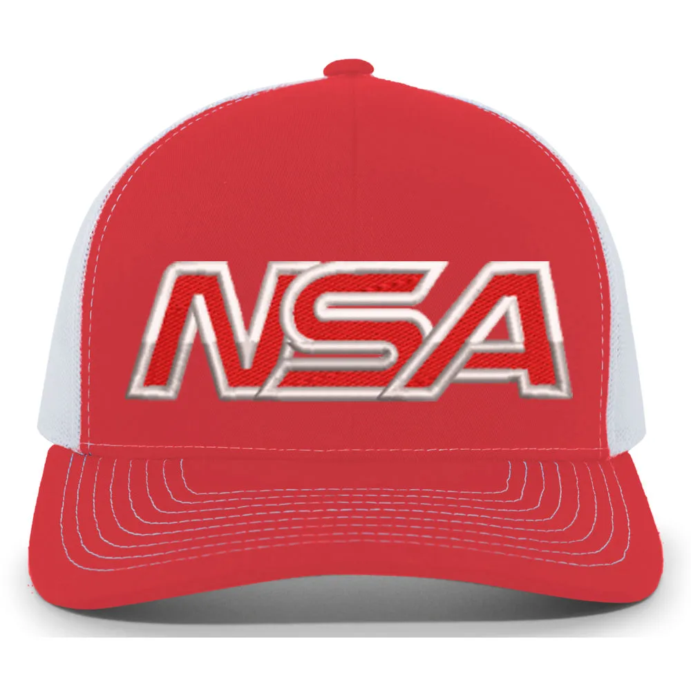 NSA Outline Series Snapback Hat: 104