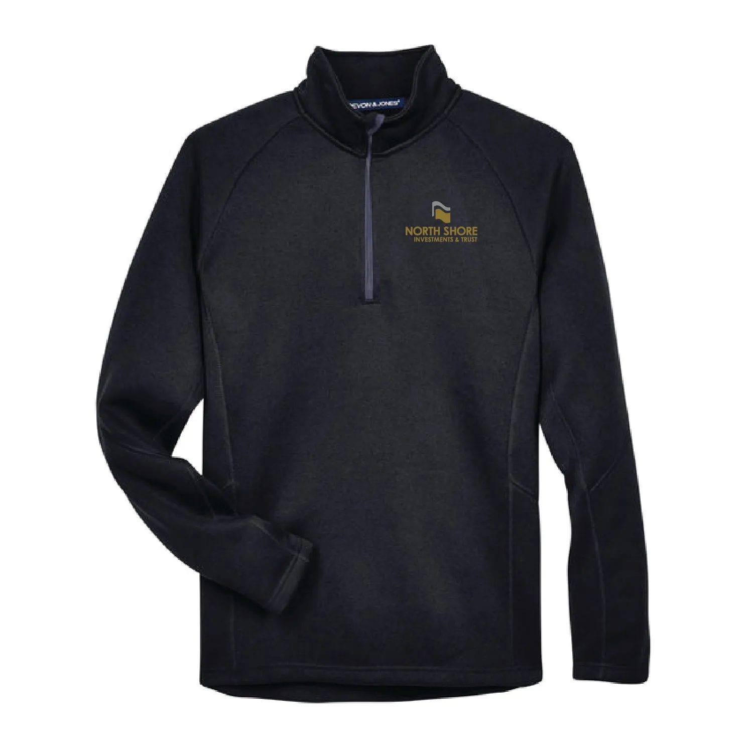 NSB Investments Adult Bristol Sweater Fleece Quarter-Zip