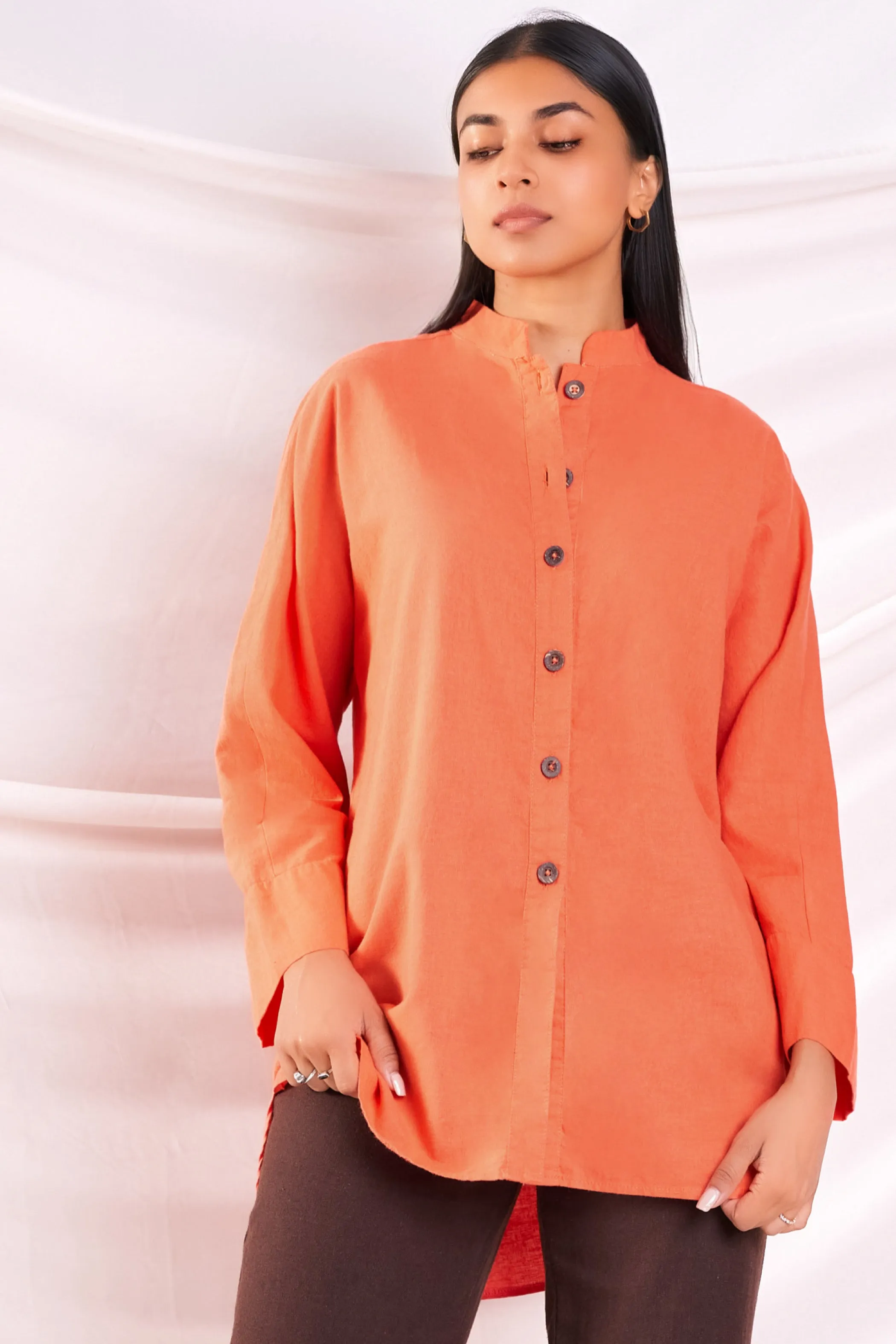 Orange Tunic Top