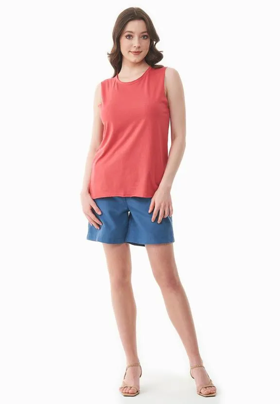 ORGANICATION Top Radiant Red