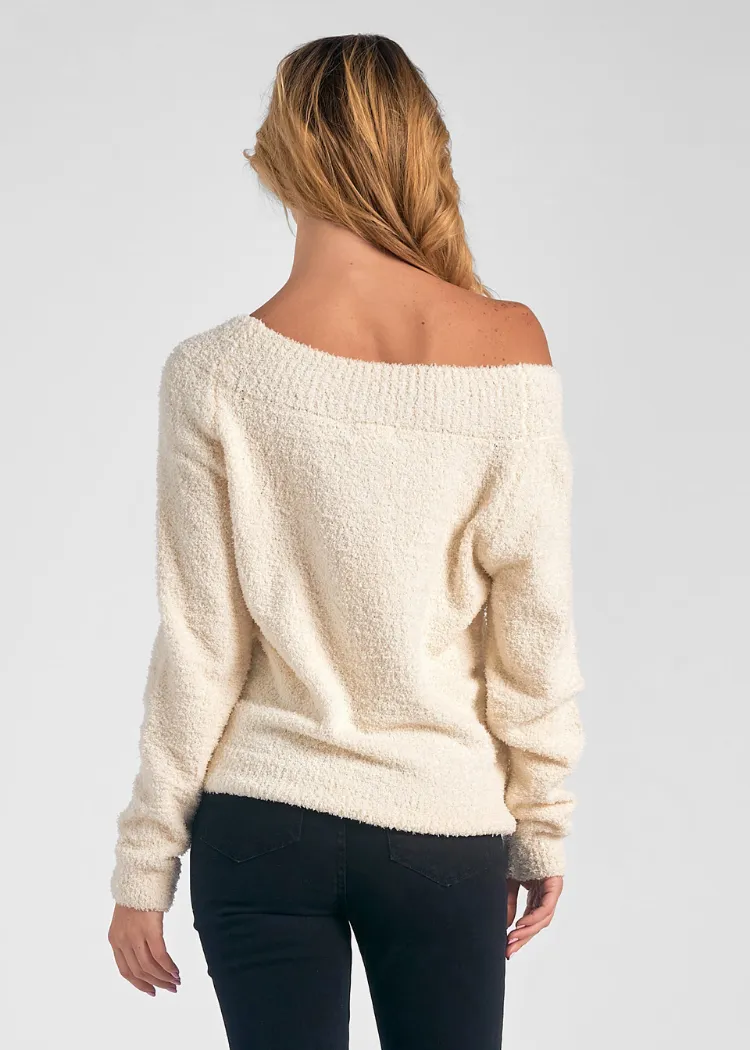 Parker Sweater - White