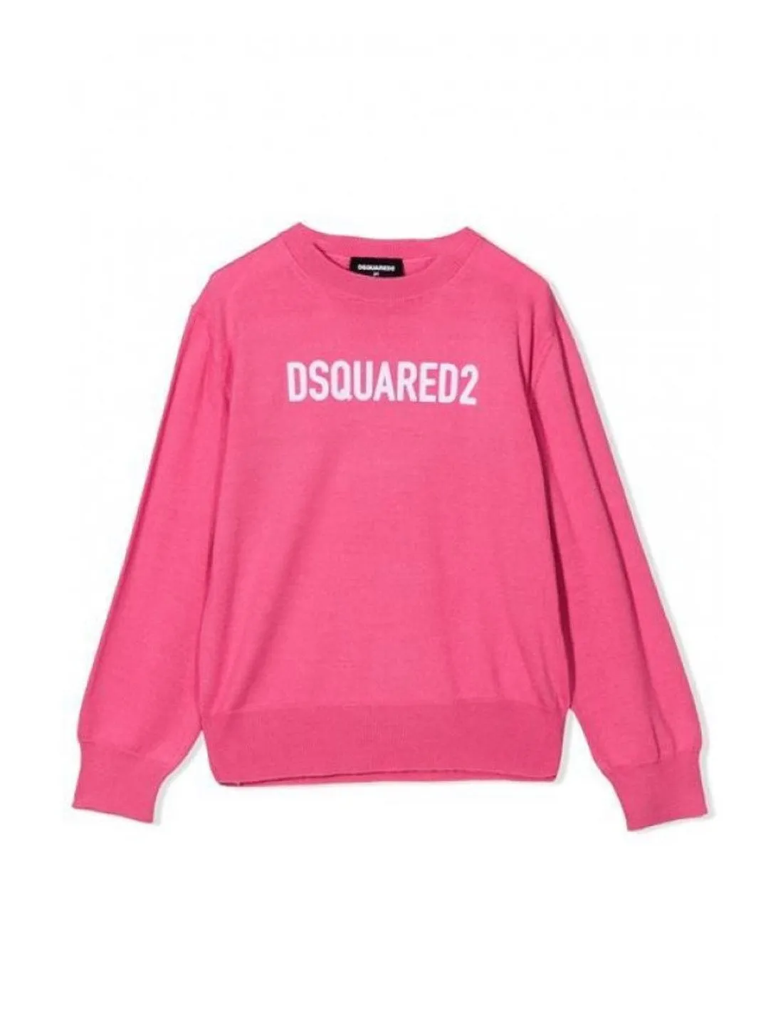 Pullover Dsquared2 bimbo DQ1724D003F rosa