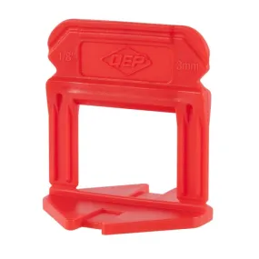 QEP 99778 Xtreme 1/8" Tile Leveling Clips (2,000/Bulk Box)